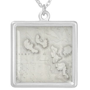Fleuve Sans Eau, Egypt Silver Plated Necklace