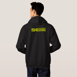 Flex Bormarr Yellow on Black Text Hoodie