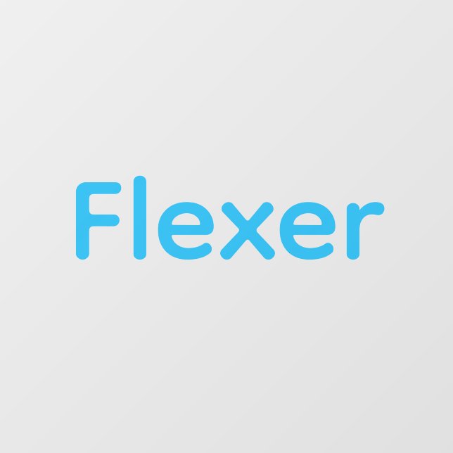 Flex Delivery Driver Car Window Decal (Sheet)