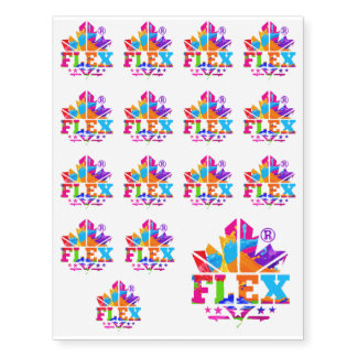 FLEX PRODUCTS TEMPORARY TATTOOS