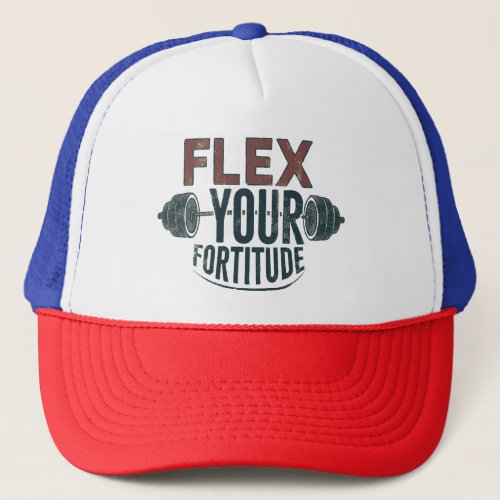 Flex Your Fortitude Trucker Hat