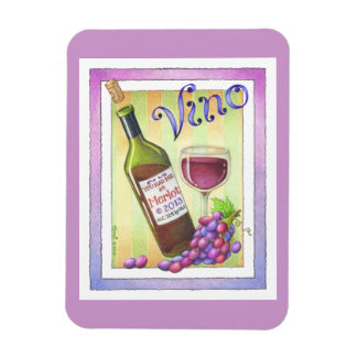 FLEXIABLE MAGNET - VINO!  You Had Me at MERLOT!