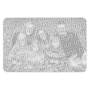 Flexible 4 X 6 Magnetic Photo Frame Magnet by stripedhope at Zazzle