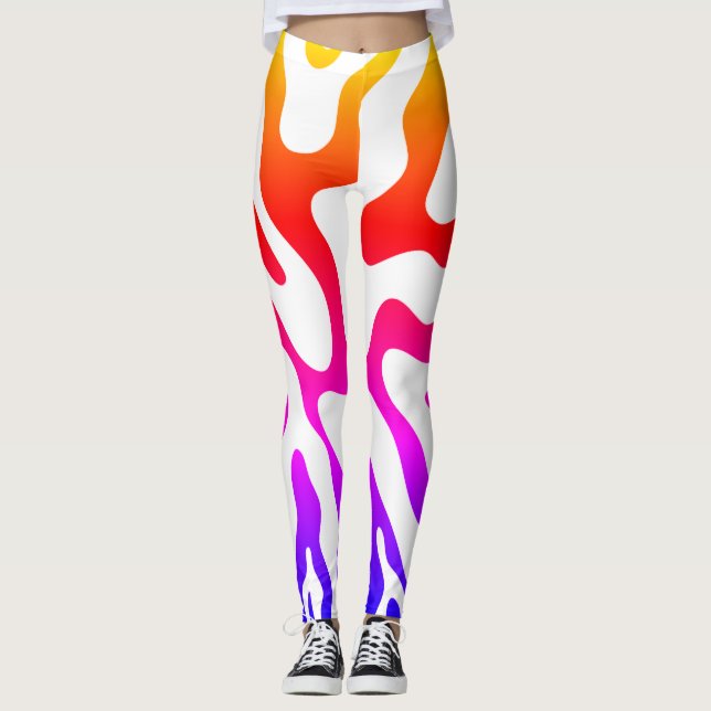 Flexible Fitness Leggings  (Front)