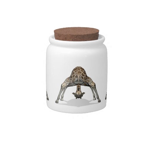 Flexible Giraffe Candy Jar