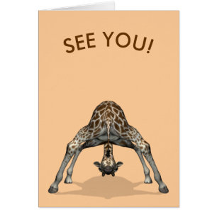 Flexible Giraffe Cards