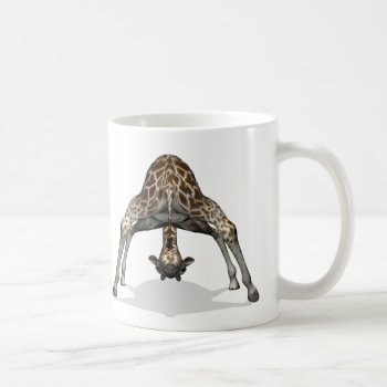 Flexible Giraffe Coffee Mug by Emangl3D at Zazzle