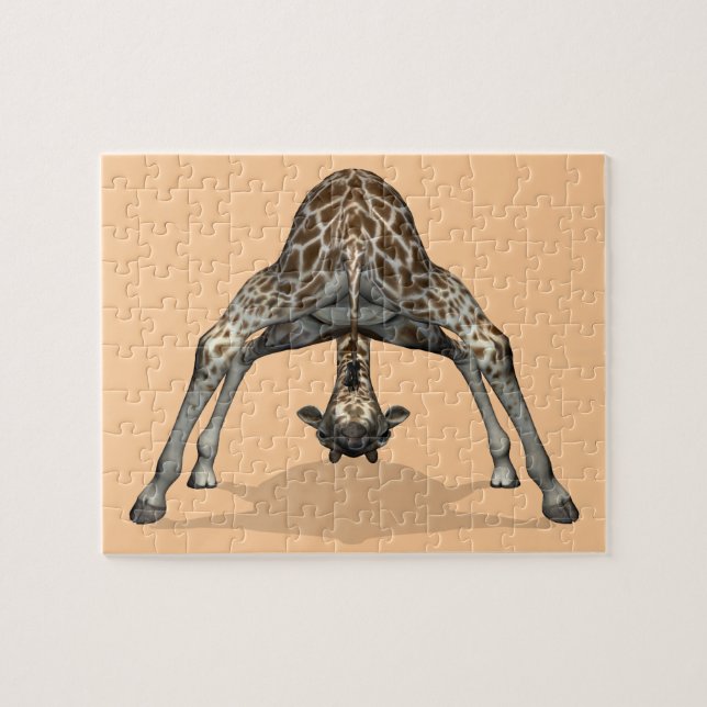 Flexible Giraffe Jigsaw Puzzle (Horizontal)