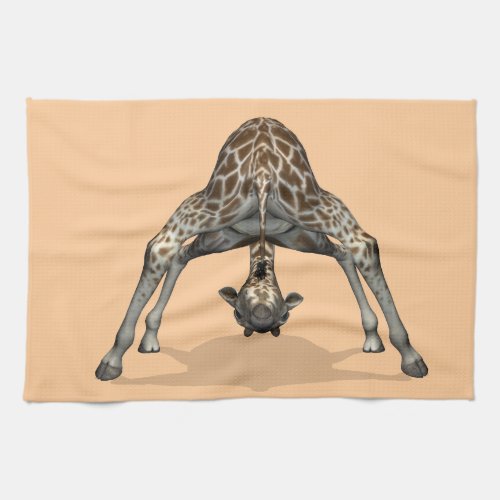 Flexible Giraffe Kitchen Towel