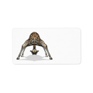 Flexible Giraffe Label