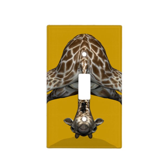 Flexible Giraffe Light Switch Cover (Front)