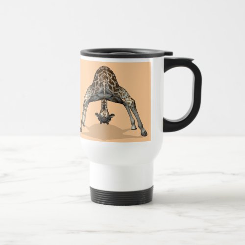 Flexible Giraffe Travel Mug
