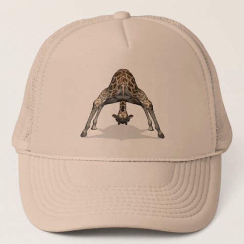 Flexible Giraffe Trucker Hat