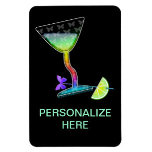 FLEXIBLE MAGNET - BUTTERFLY MARTINI