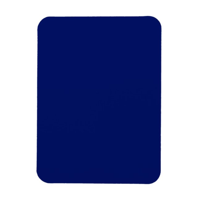 Flexible Magnet with Navy Blue Background (Vertical)