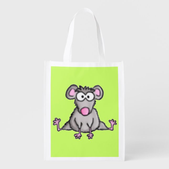 Flexible Mouse Grocery Bag (Front)