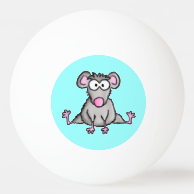 Flexible Mouse Ping Pong Ball (Front)