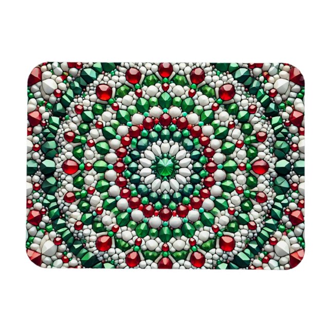 Flexible photo magnet with Italian Colors (Horizontal)