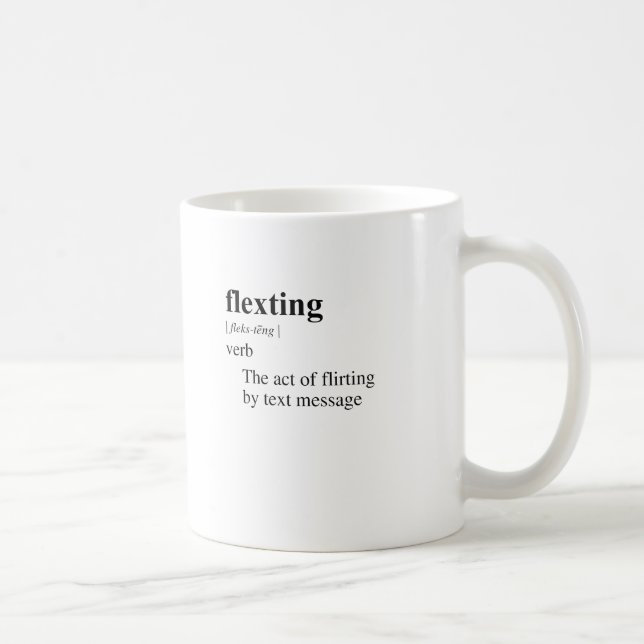 FLEXTING COFFEE MUG (Right)