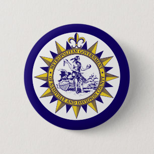 FlFlag of Nashville, Tennessee Button