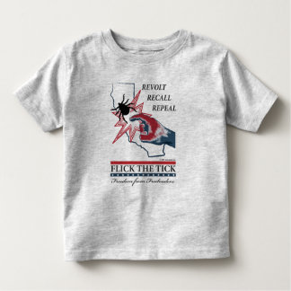 Flick The Tick -California Toddler Toddler T-shirt
