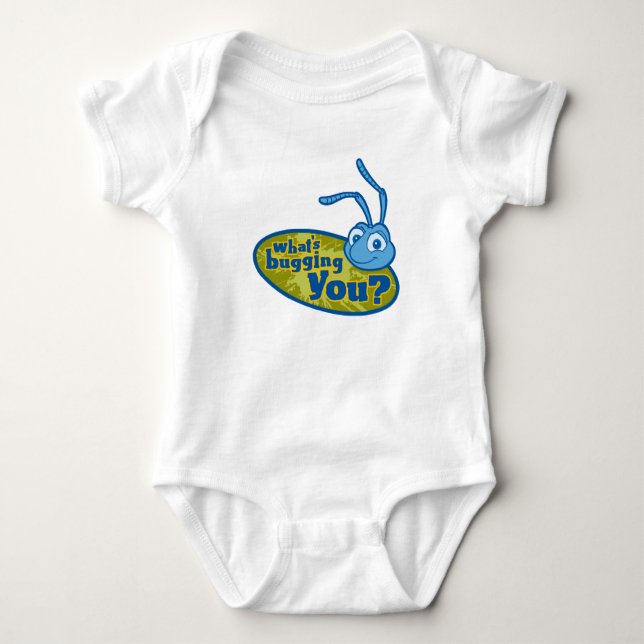 Flick: What's bugging you? Disney Baby Bodysuit (Front)