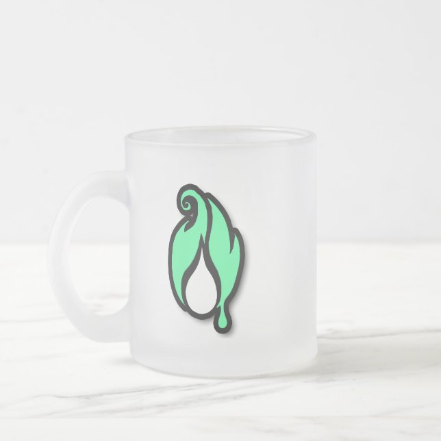 Flickerfluid™ Frosted Mug (Left)