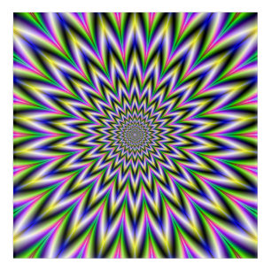 Flickering Star Acrylic Print