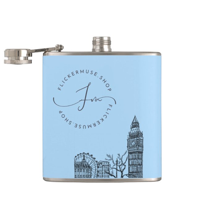 Flickermuse  flask (Opened)