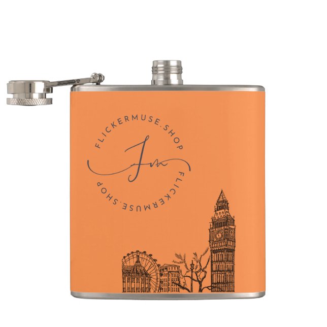 Flickermuse  flask (Opened)