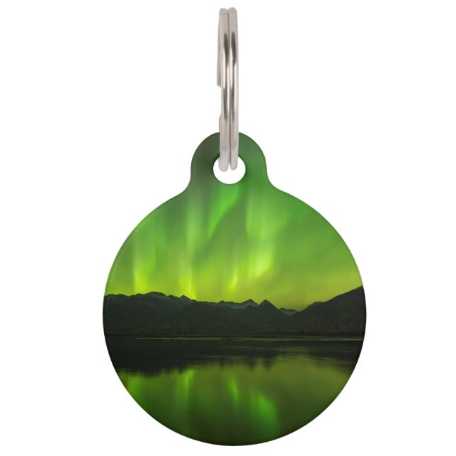 Flicking Aurora Pet ID Tag (Front)