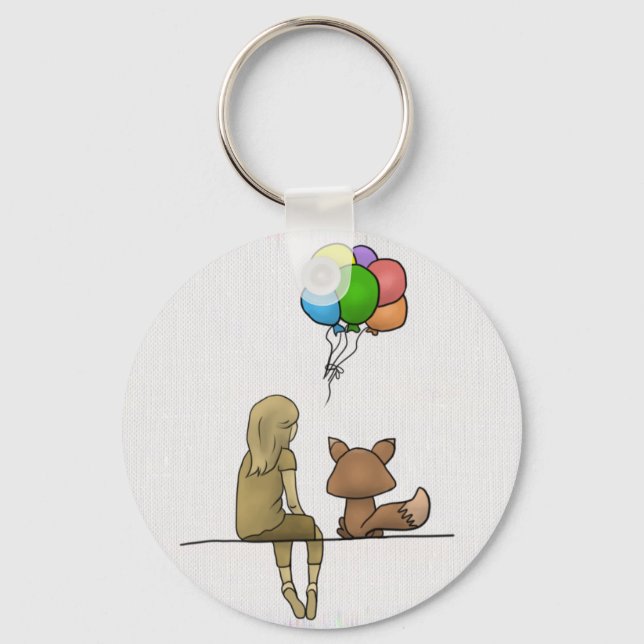 Flieg davon keychain (Front)