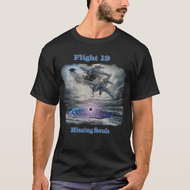 Flight 19 Bermuda triangle T-Shirt (Front)