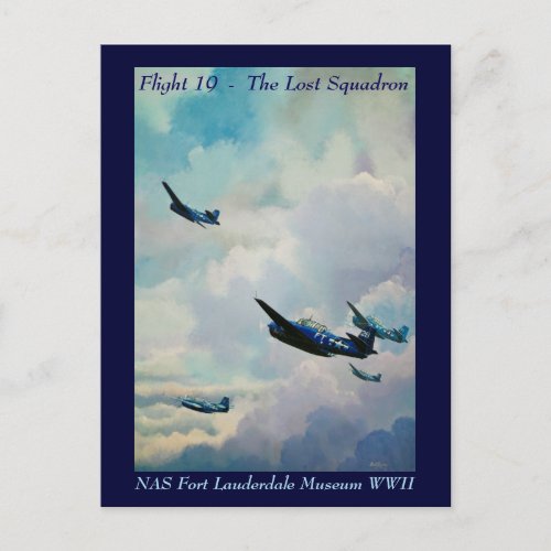 Flight 19 _ The Lost Squadron Postcard