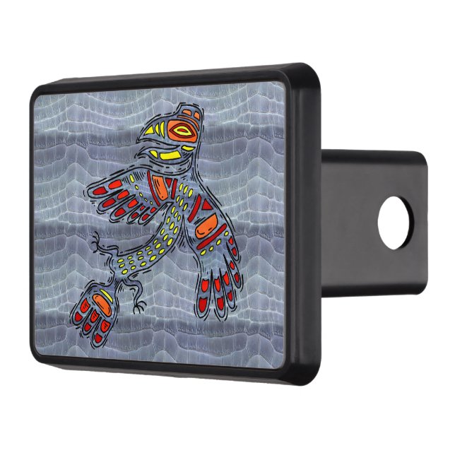 Flight 1 Native American Trailer Hitch Cover (Left)