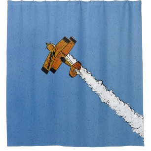 Flight 1 sccna shower curtain