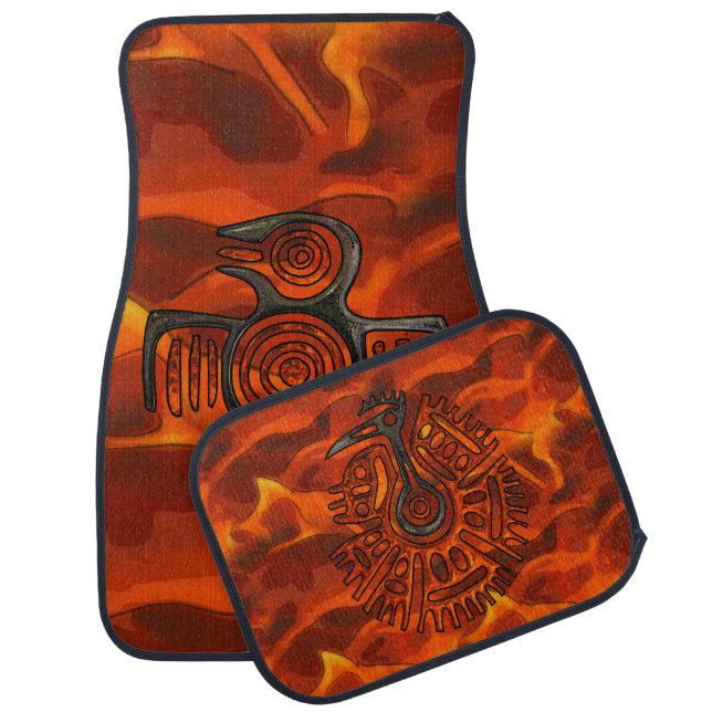 Flight 2 Native American Car Floor Mat (Set)