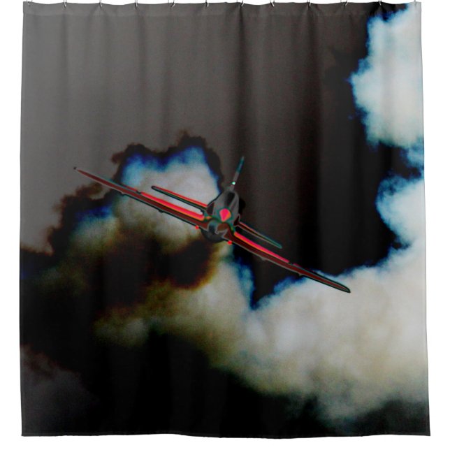 Flight 3 sca shower curtain (Front)