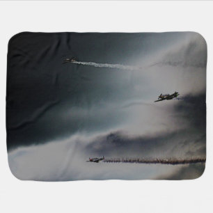 Flight 4 bbi baby blanket