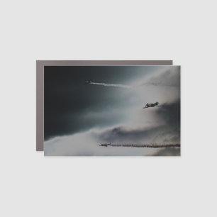 Flight 4 cmm car magnet