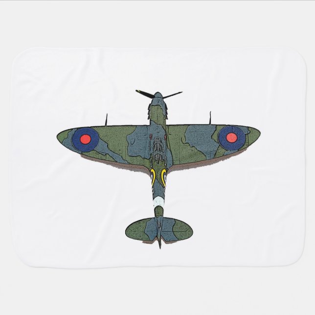 Flight 5 bbi baby blanket (Horizontal)