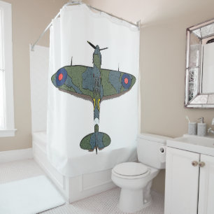 Flight 5 sccnm shower curtain
