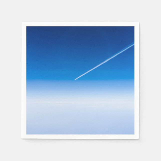 Flight above the clouds napkins (Front)