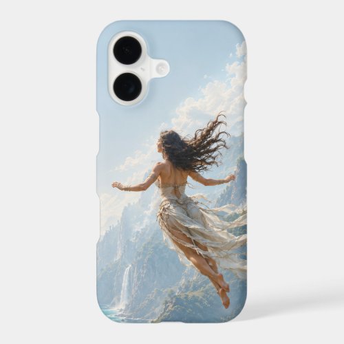 Flight Above the Waterfall Kingdom iPhone 17 Case