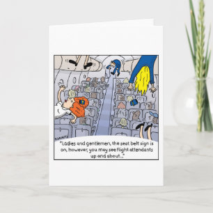 Flight Attendant Card -- Up and About