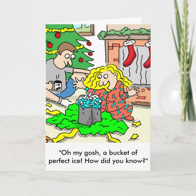 Flight Attendant Christmas Dream Greeting Card (Front)