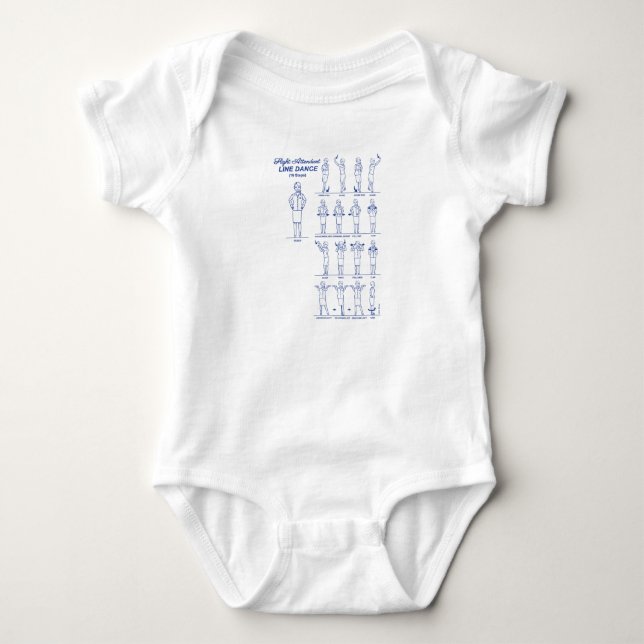 Flight attendant line dance T-Shirt (Front)