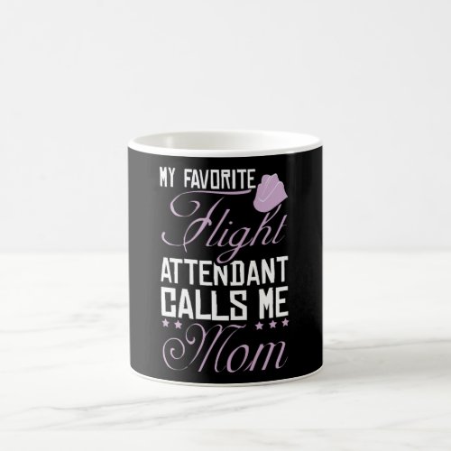 Flight Attendant Mom Coffee Mug