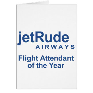Flight Attendant of the Year Cards