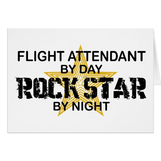 Flight Attendant Rock Star (Front Horizontal)